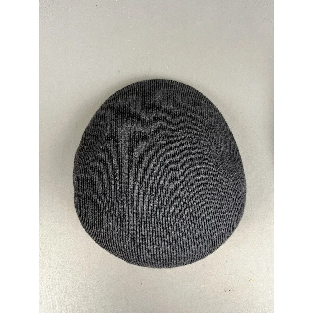 Vintage Kangol Men's Black & Dark Gray Hat Corduroy Made In UK - Size Medium